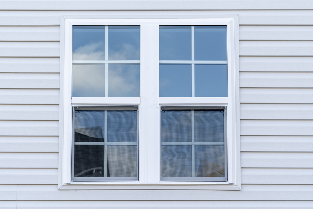 double-hung window