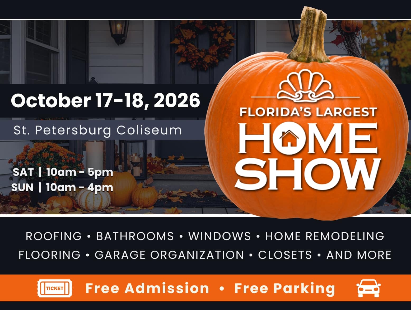 Florida’s Largest Home Show is expanding with more dates and new, bigger locations!